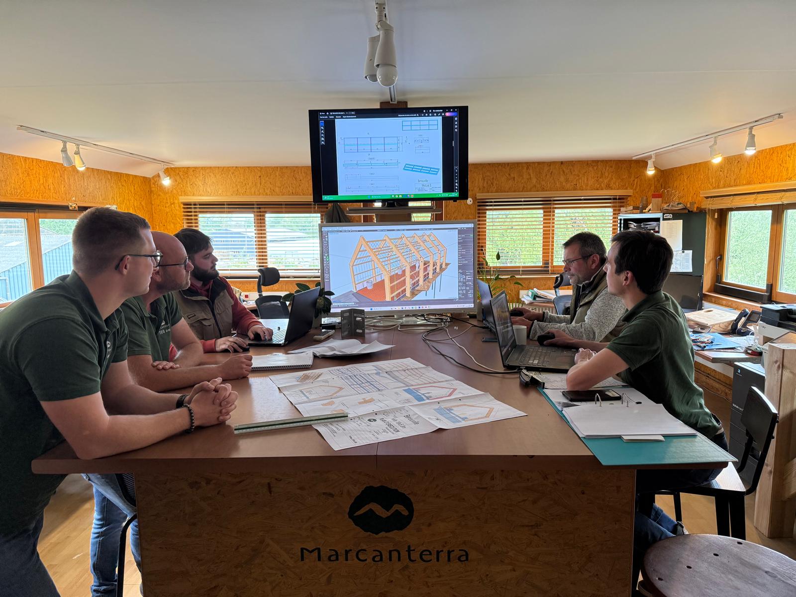 Photo du bureau d'étude de Marcanterra