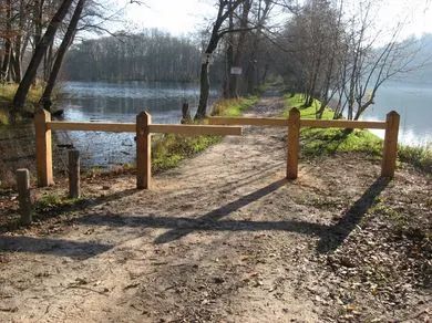 Barrière en bois sur mesure
